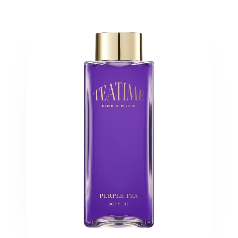 BYROE NEW YORK - TEATIME Purple Tea Body Oil-FULL SIZE-NEW IN BOX Exp.8/2025